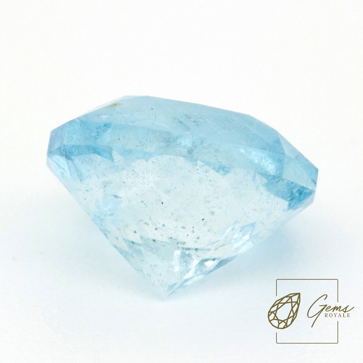 Cushion cut Aquamarine, 2.87 carats