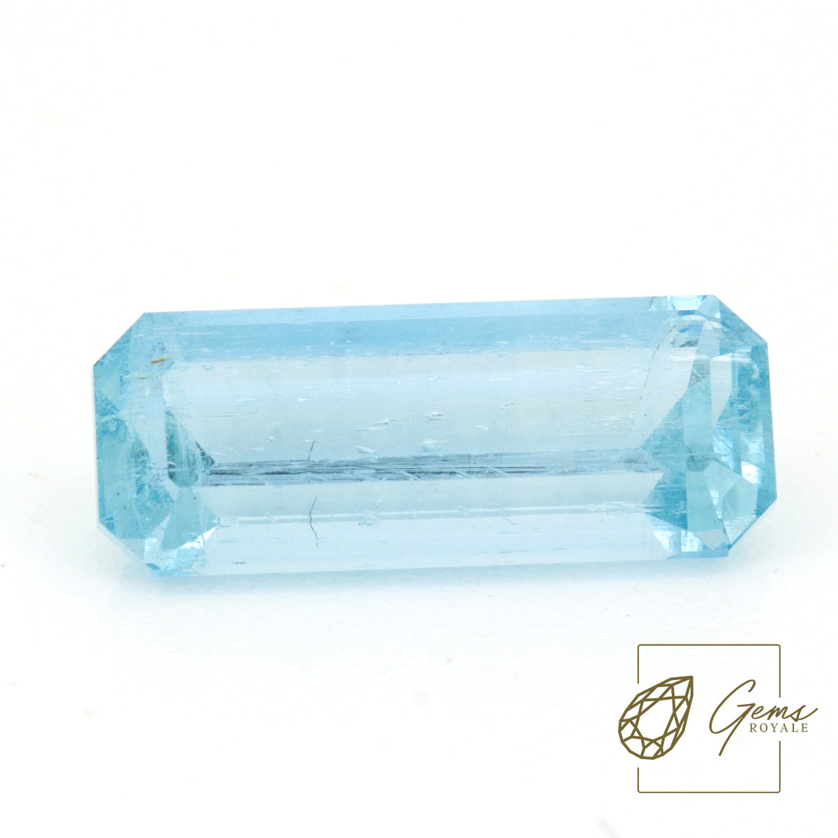 Emerald cut Aquamarine 2.47 ct
