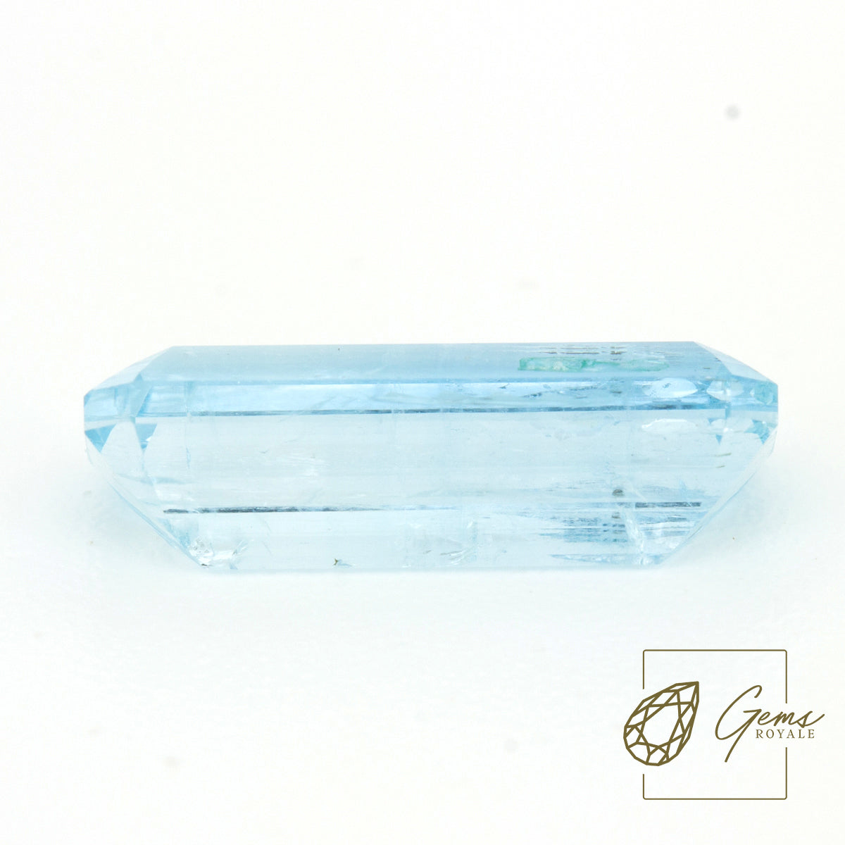 Emerald cut Aquamarine 2.37 ct