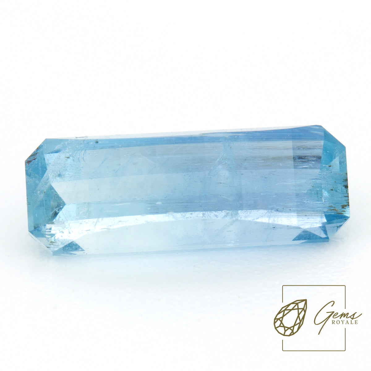 Pixel cut Aquamarine 1.83 ct
