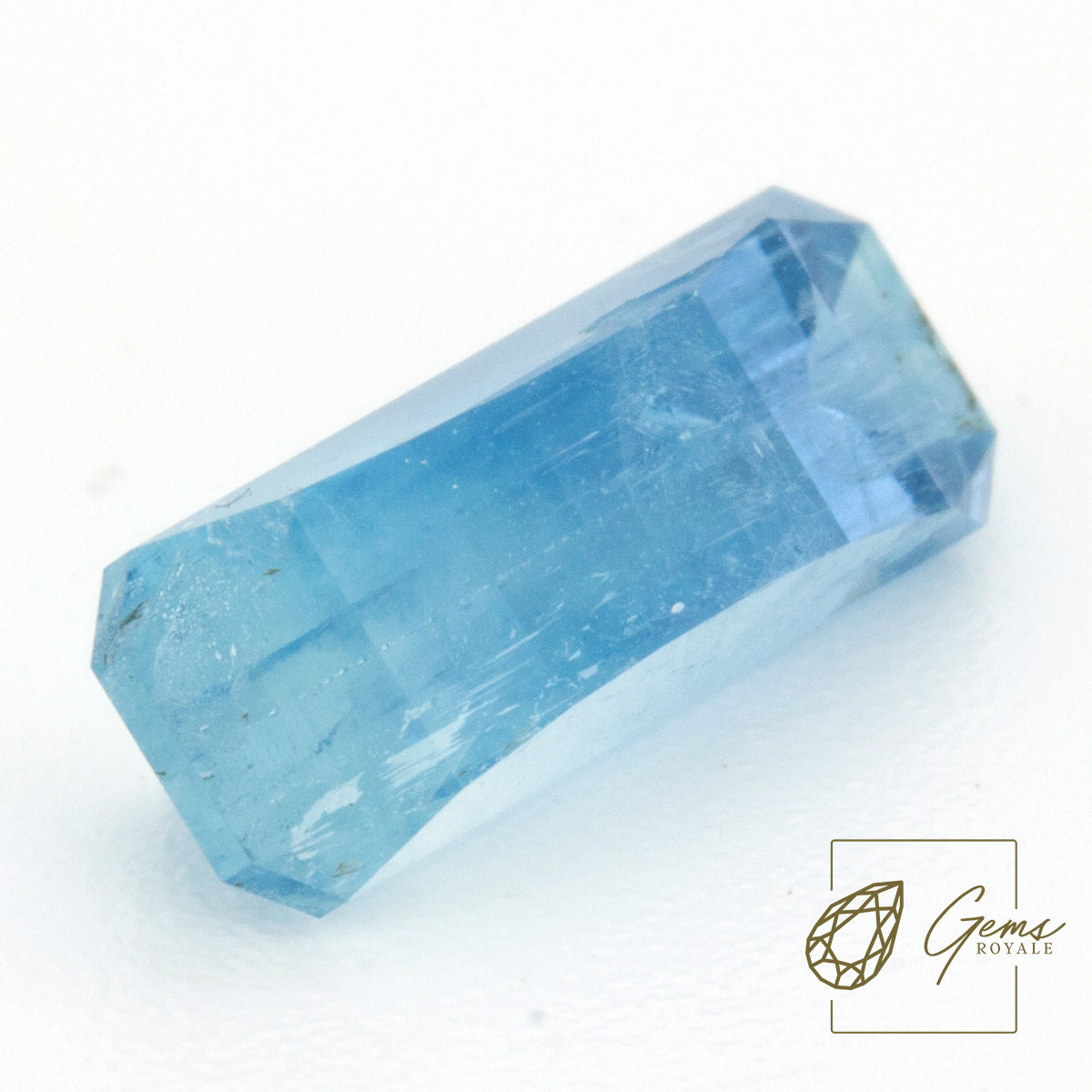 Pixel cut Aquamarine 1.83 ct