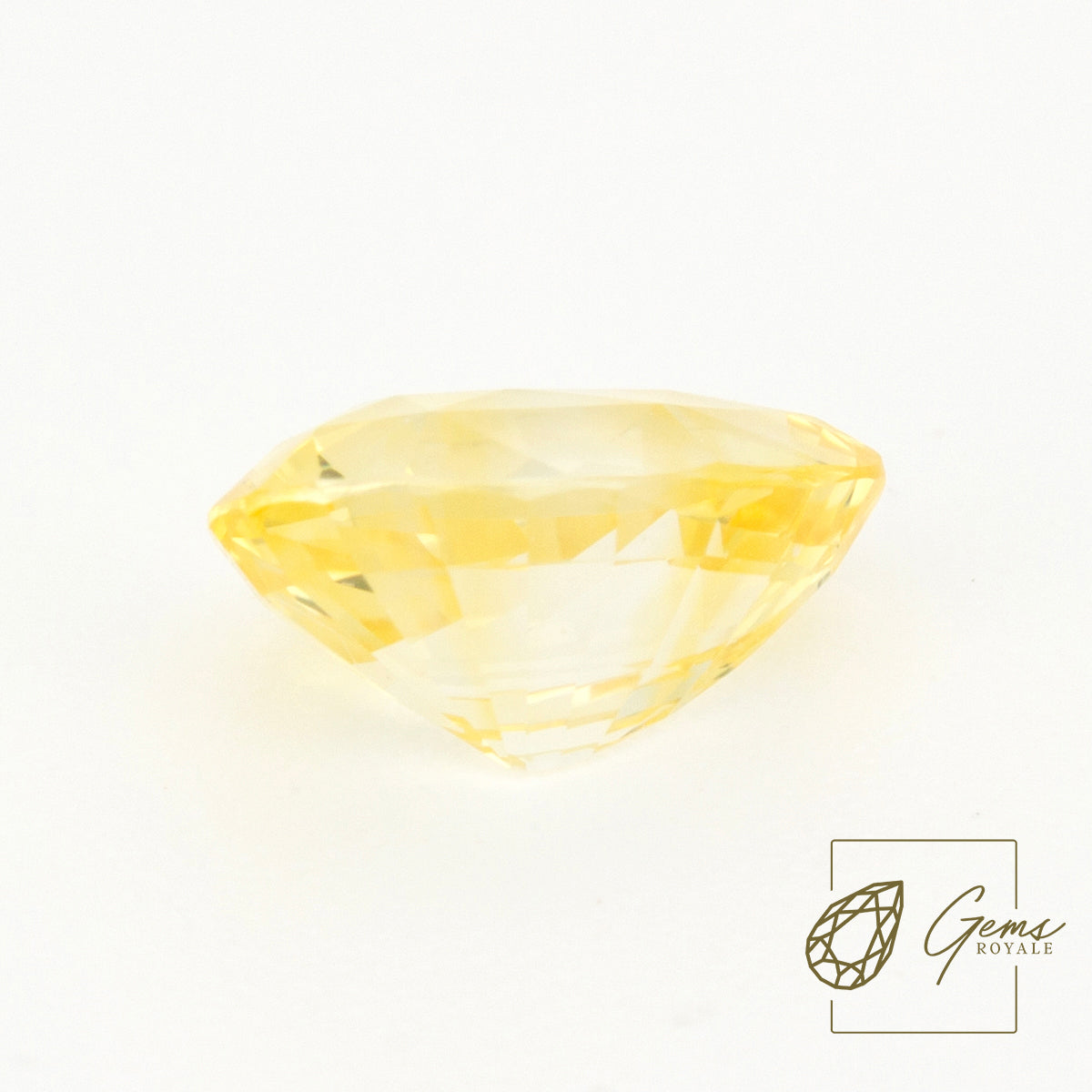 Pear cut yellow Sapphire, 1.68 ct