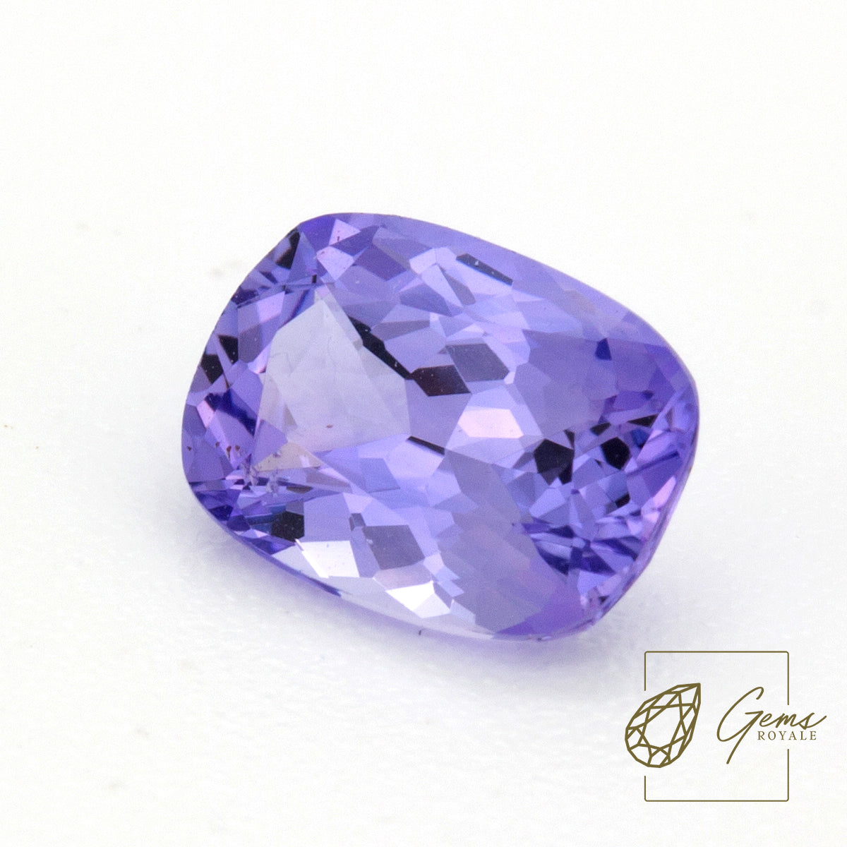 Emerald cut purple Sapphire, 1.22 ct