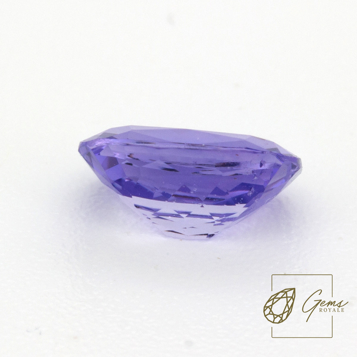 Emerald cut purple Sapphire, 1.22 ct