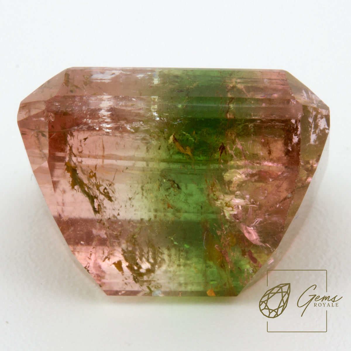 Emerald cut Tourmaline 17.68 Ct