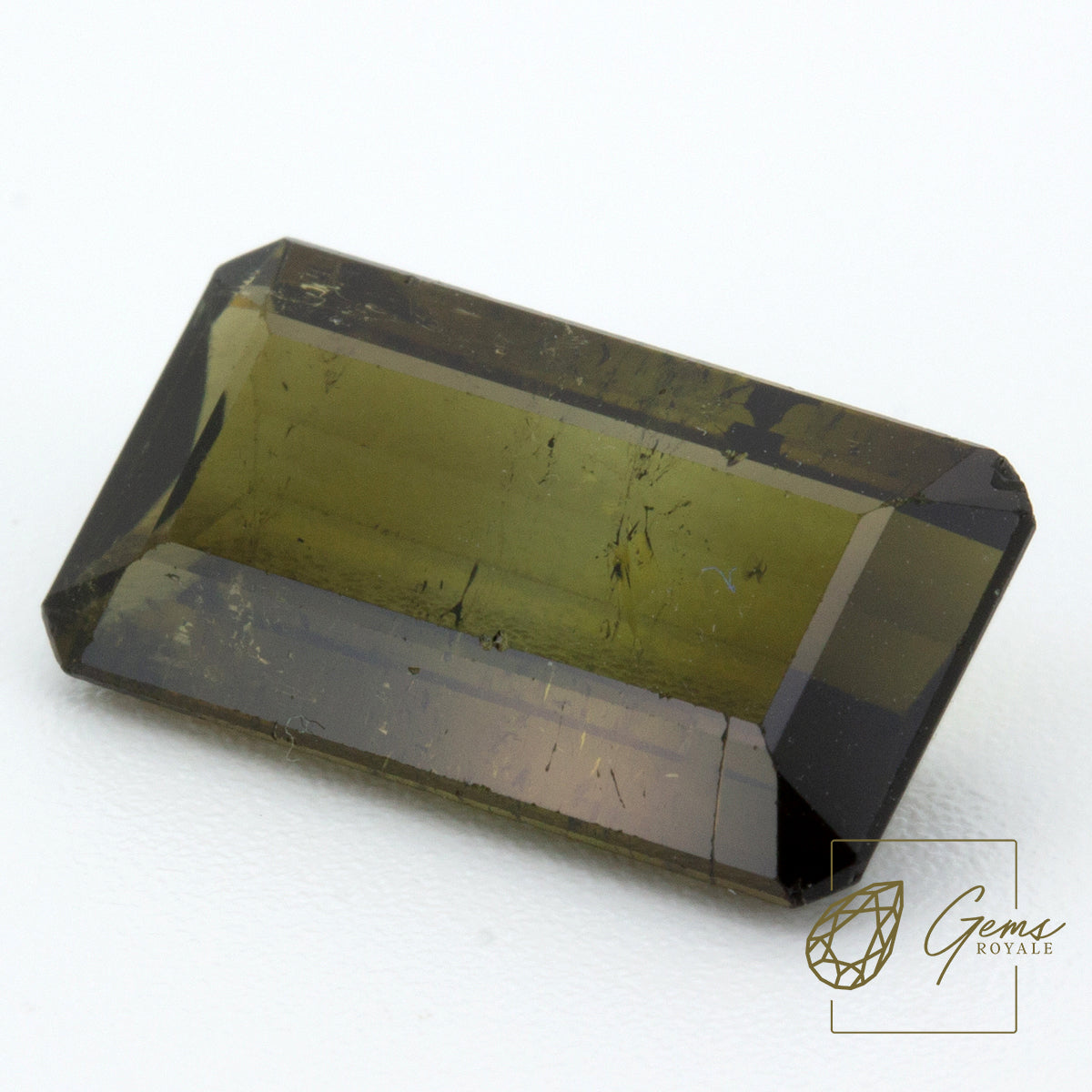 Emerald cut Tourmaline 7.31 Ct