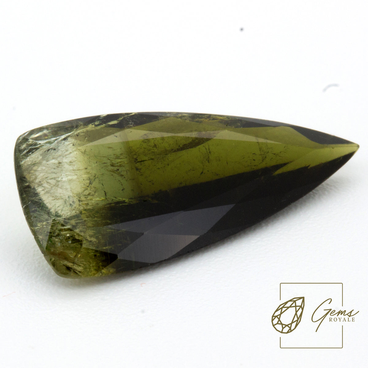 Shield cut Tourmaline 5.73 Ct