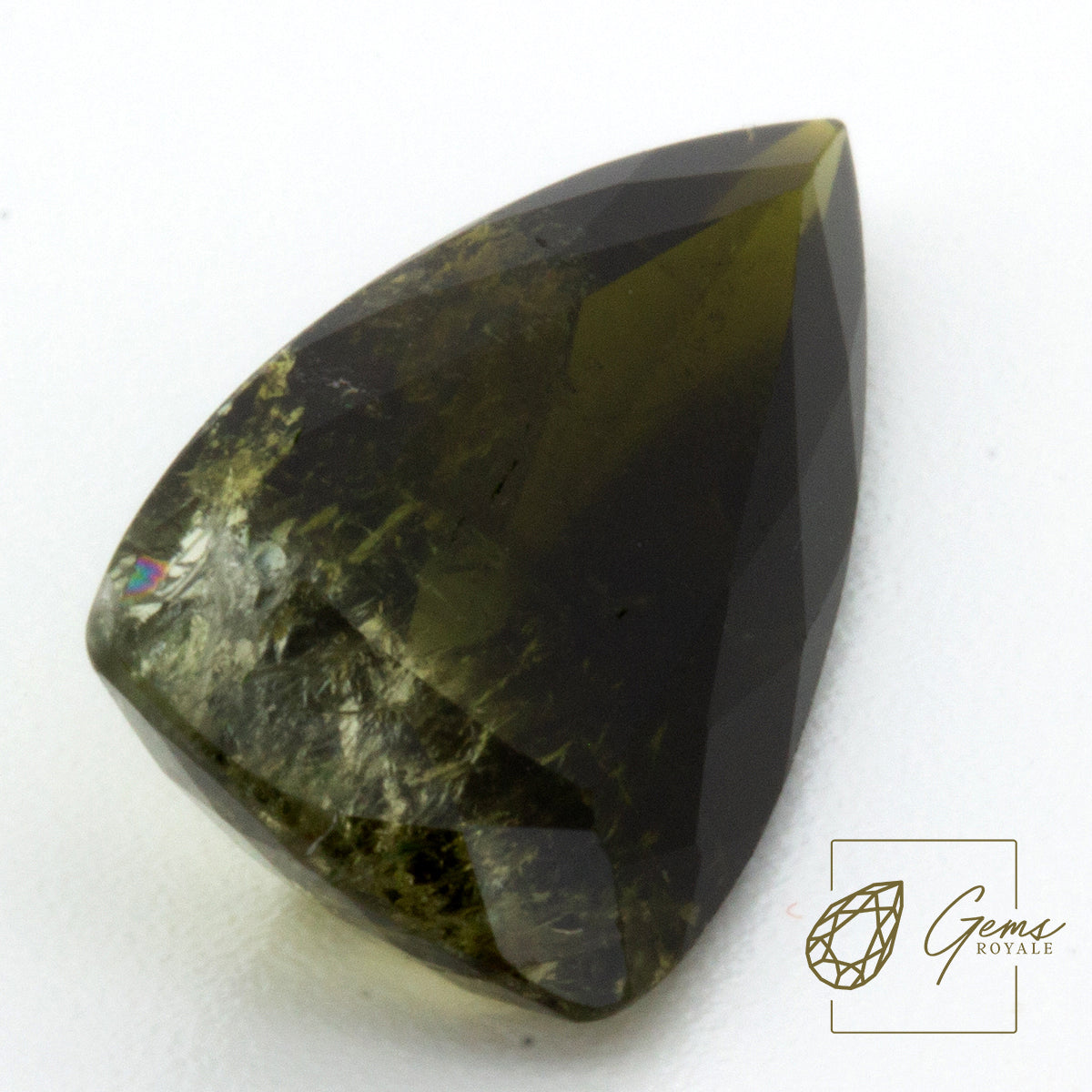 Shield cut Tourmaline 5.73 Ct