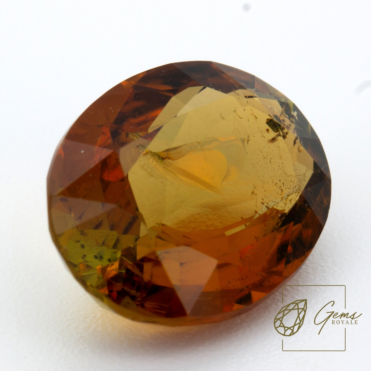 Oval cut Tourmaline 7.27 Ct