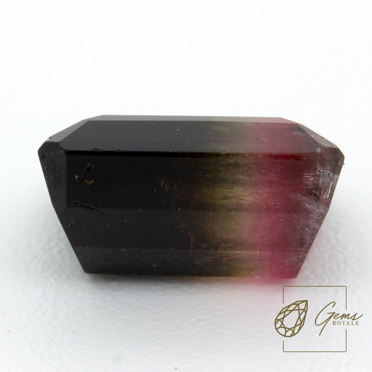 Emerald cut Tourmaline 3.38 Ct