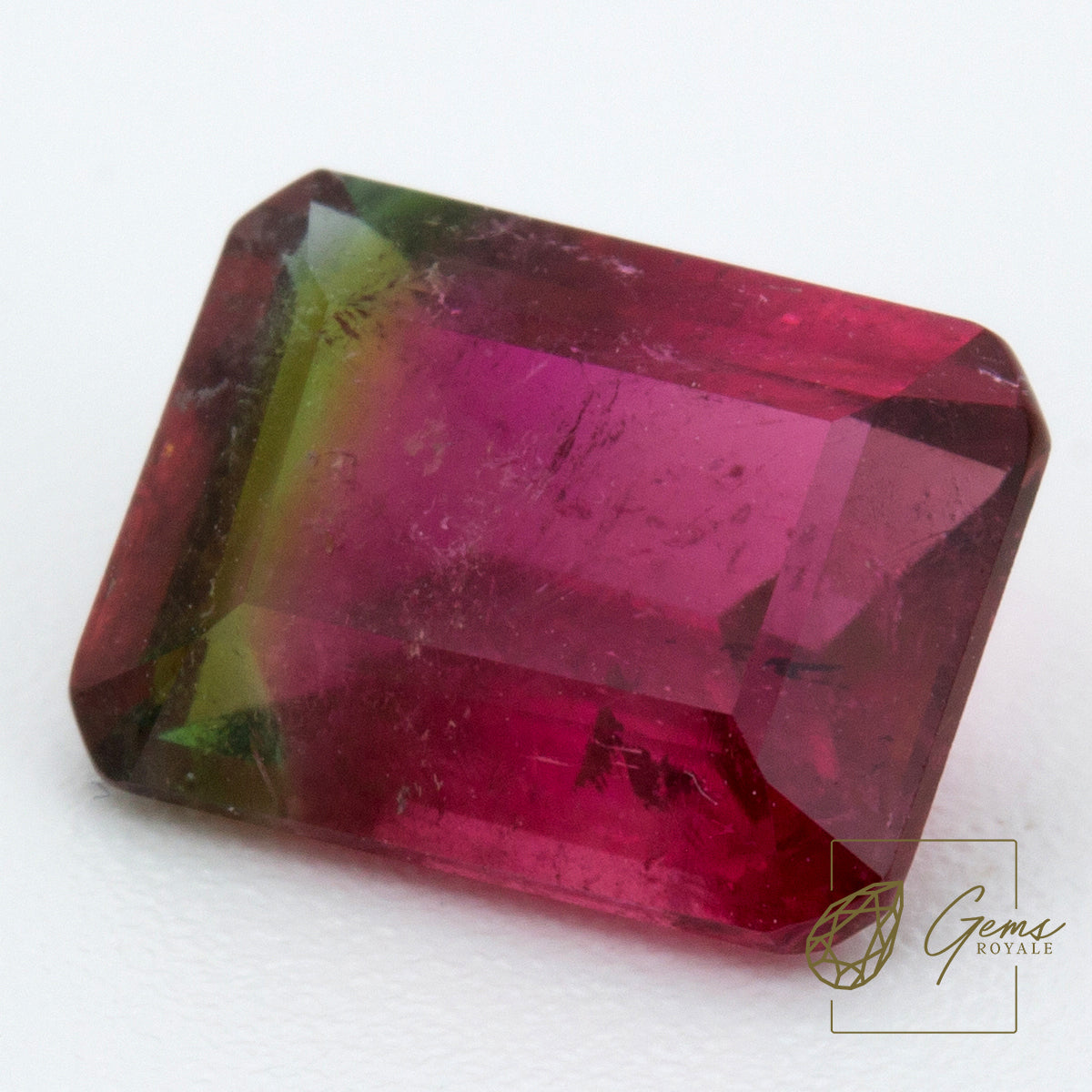 Emerald cut Tourmaline 3.02 Ct