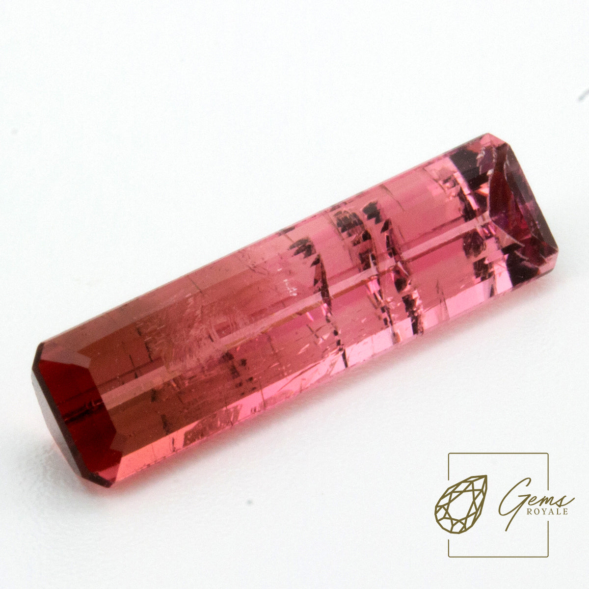 Emerald cut Tourmaline 5.12 Ct