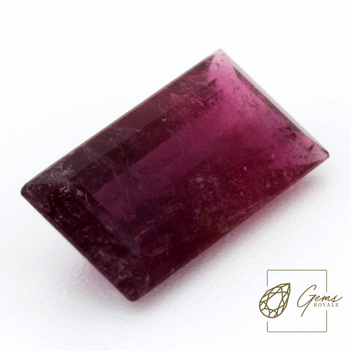 Emerald cut Tourmaline 3.66 Ct