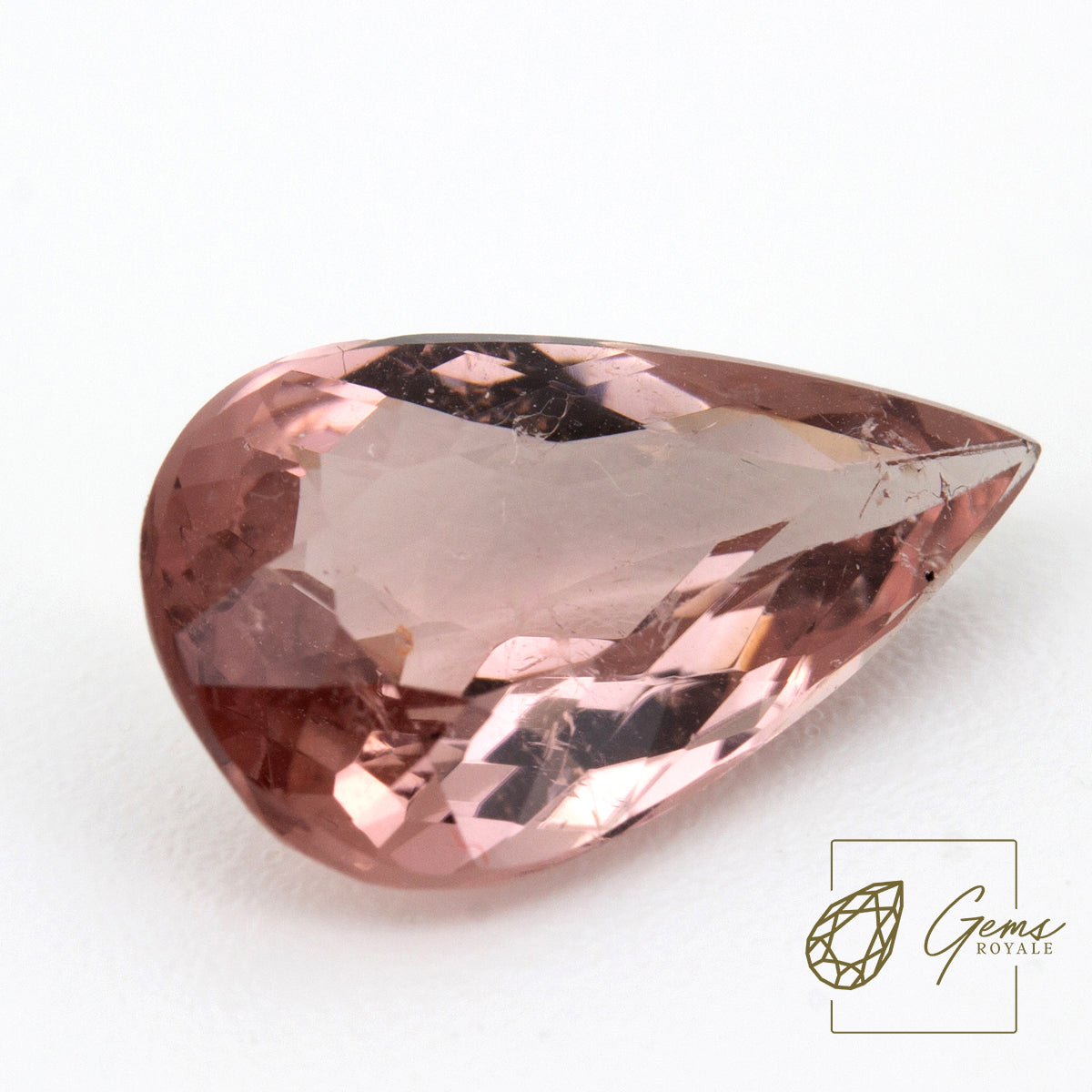 Pear cut Tourmaline 3.30 Ct