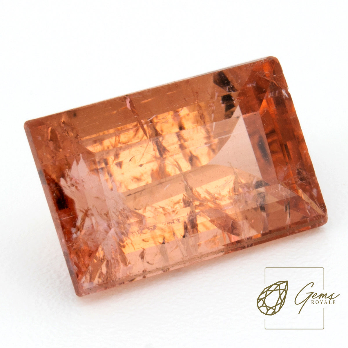 Emerald cut Tourmaline 5.33 Ct
