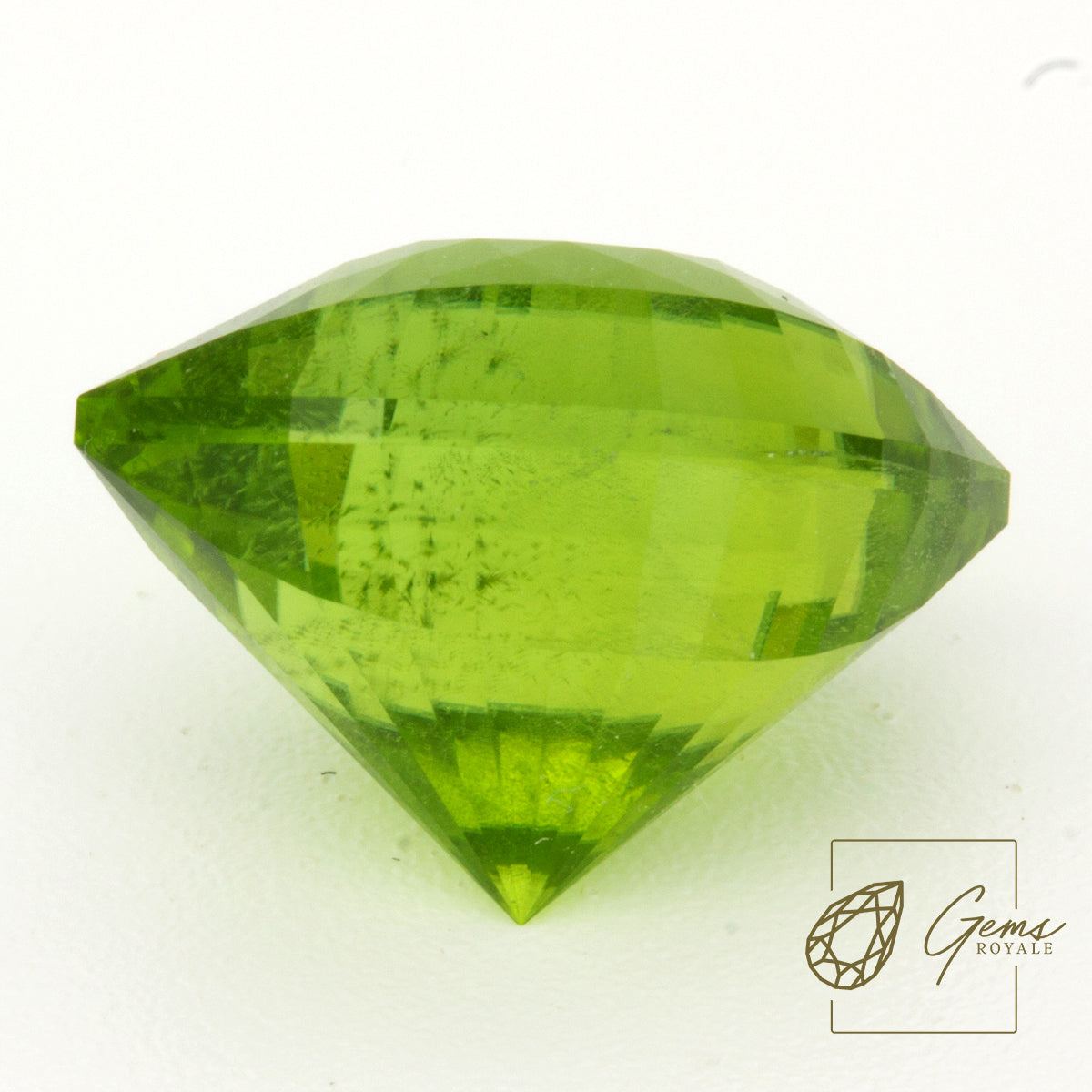 Eye cut Peridot 11.18 Ct