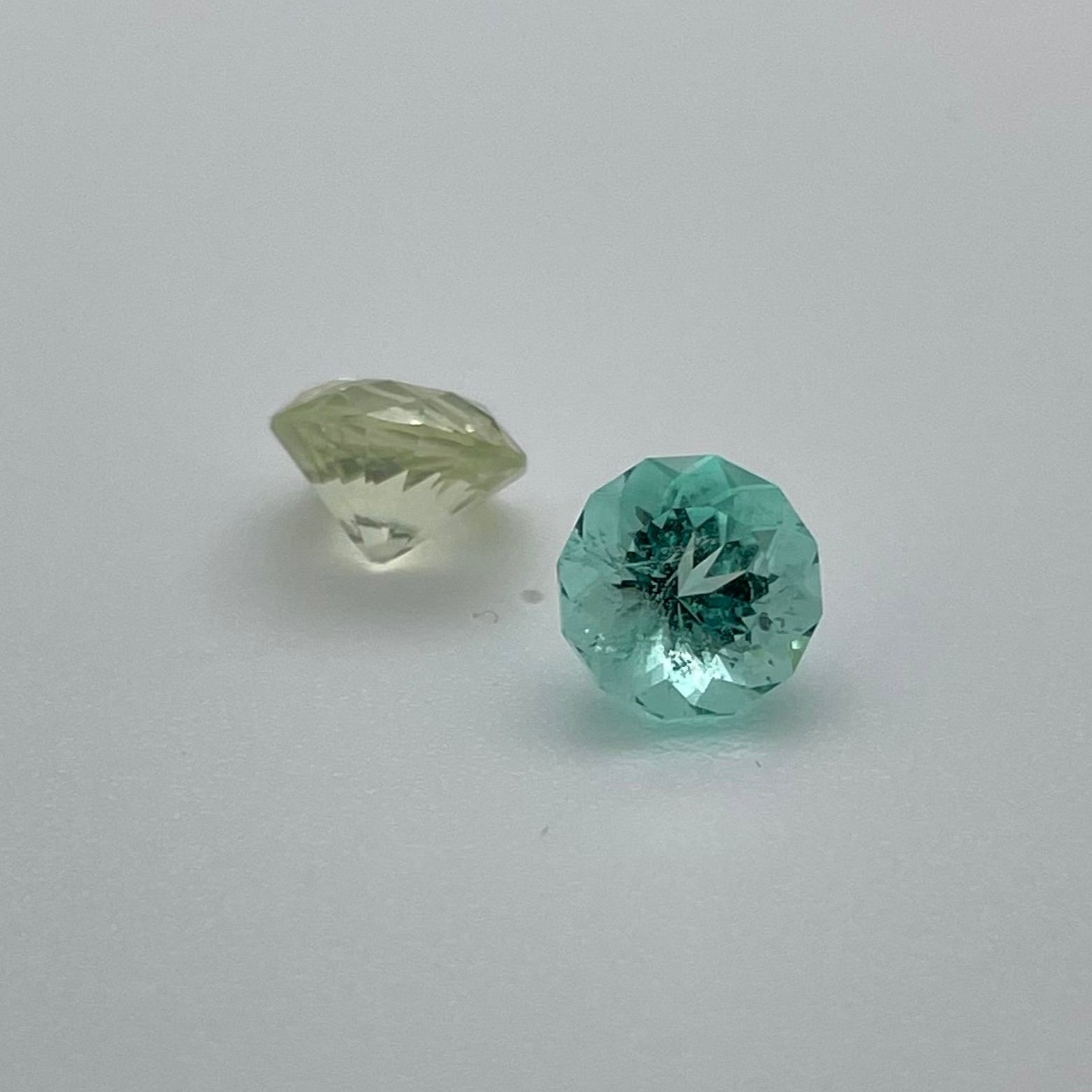 emerald and sapphire gemstone