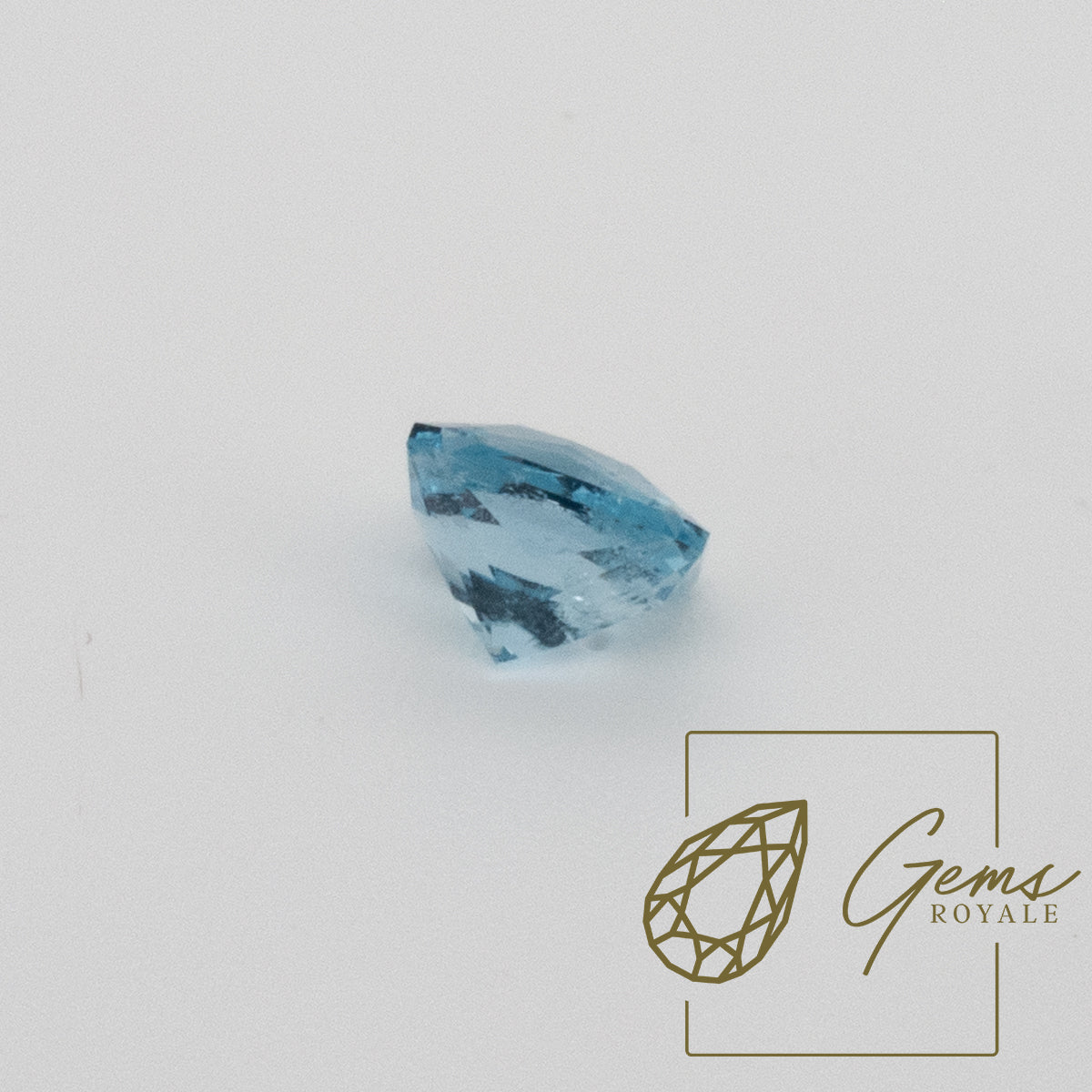 Chevron cut Aquamarine 1.14 ct