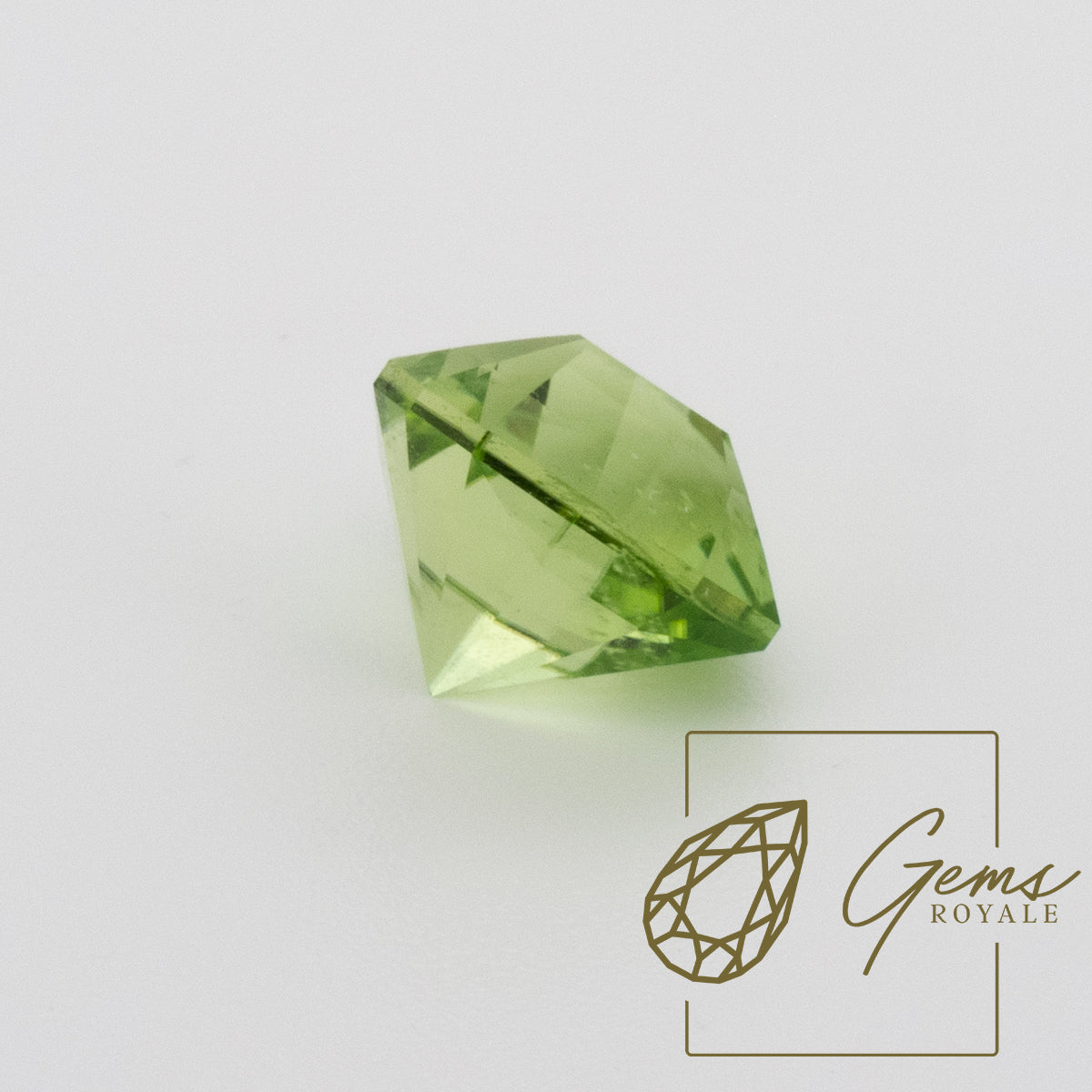 Shield cut Peridot 5.33 ct
