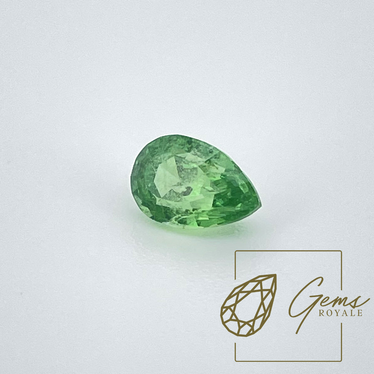 Pear cut Tsavorite garnet 1.34 ct