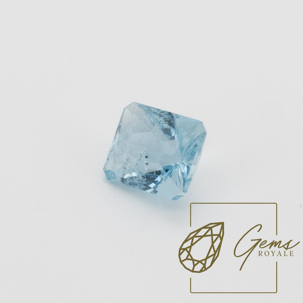 Chevron cut Aquamarine 1.14 ct