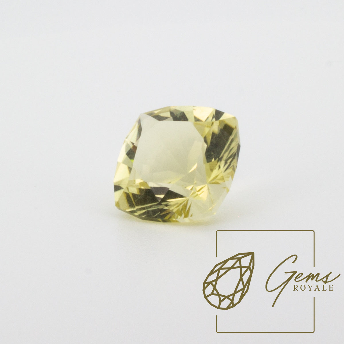 Square cut Citrine 5.56 ct
