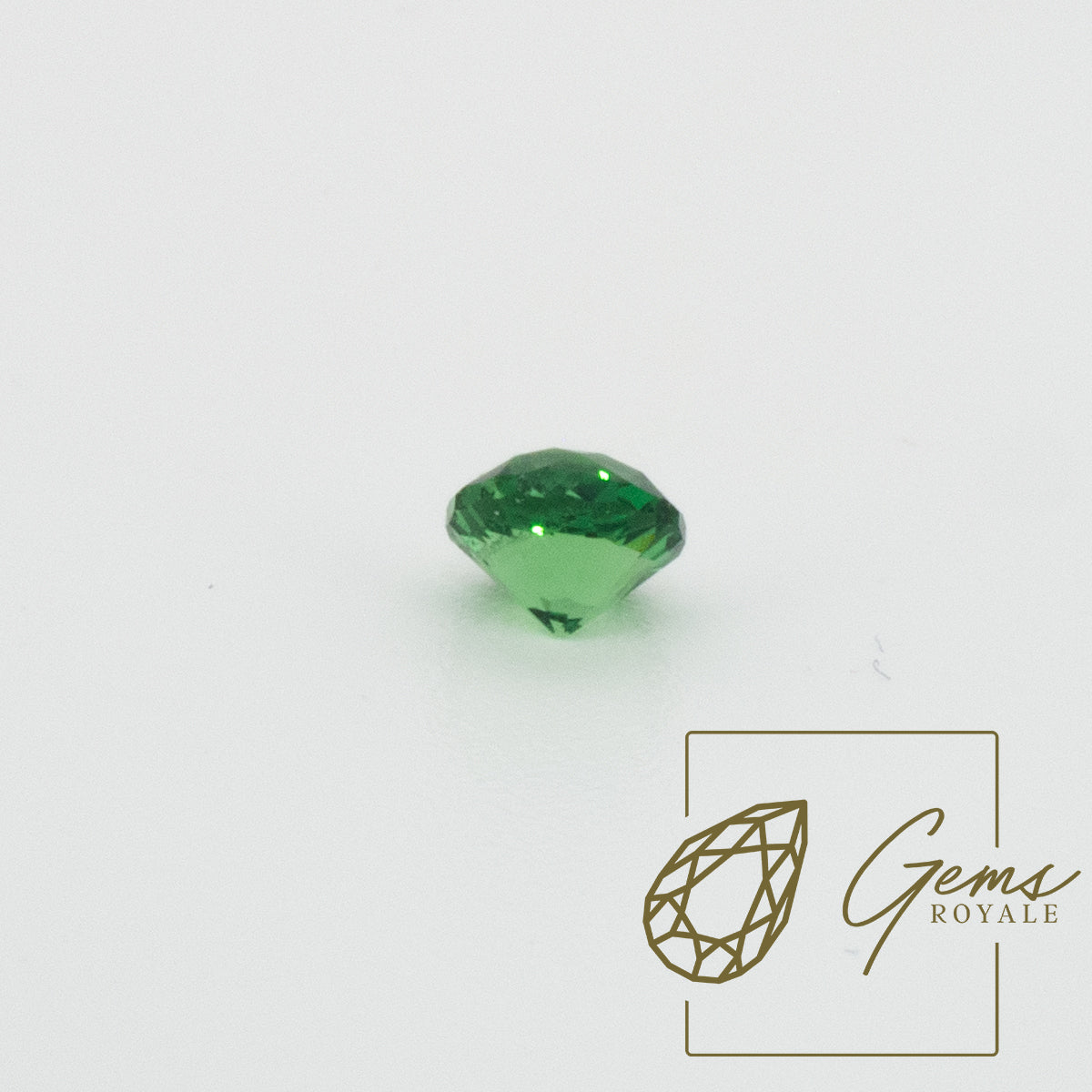 Brilliant Tsavorite garnet 0.58 ct