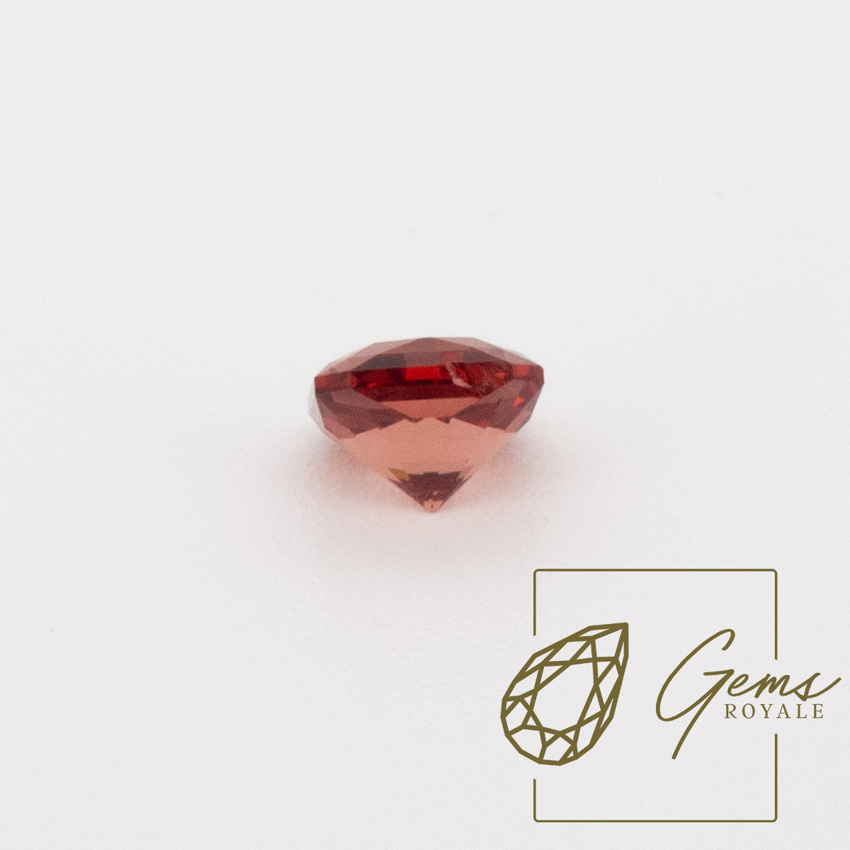Chevron cut Spessartine Garnet, 1.1 ct