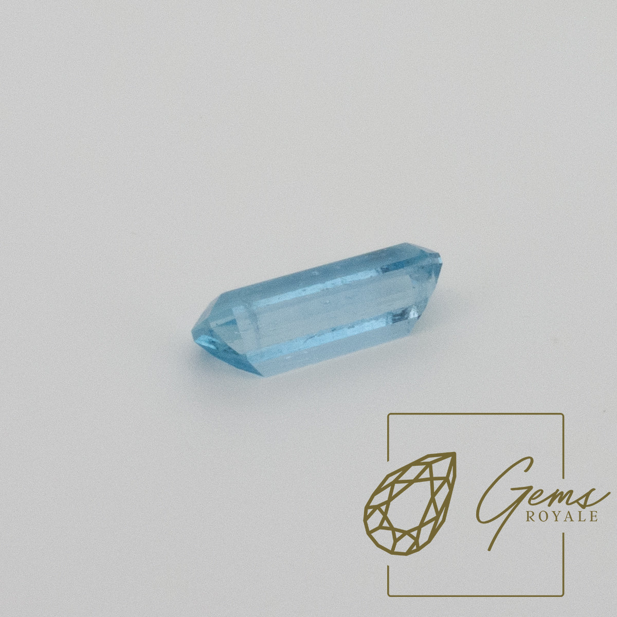 Emerald cut Aquamarine 1.63 ct