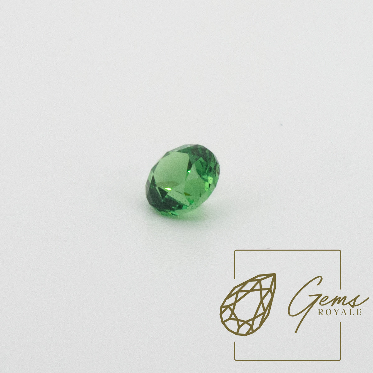 Brilliant Tsavorite garnet 0.58 ct