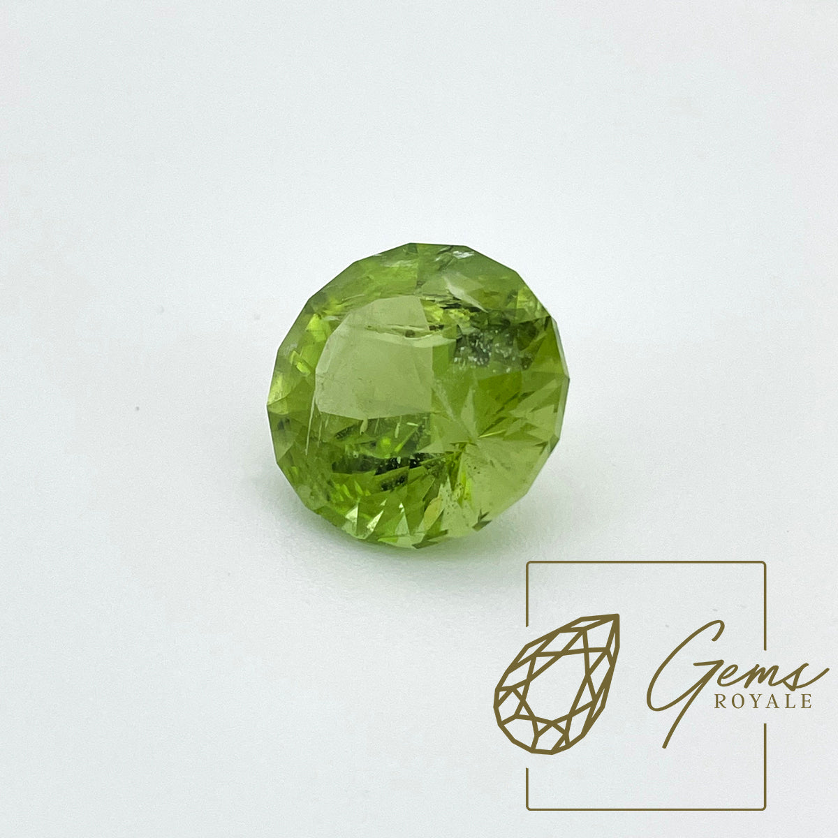 Fancy brill Peridot 14.14 ct
