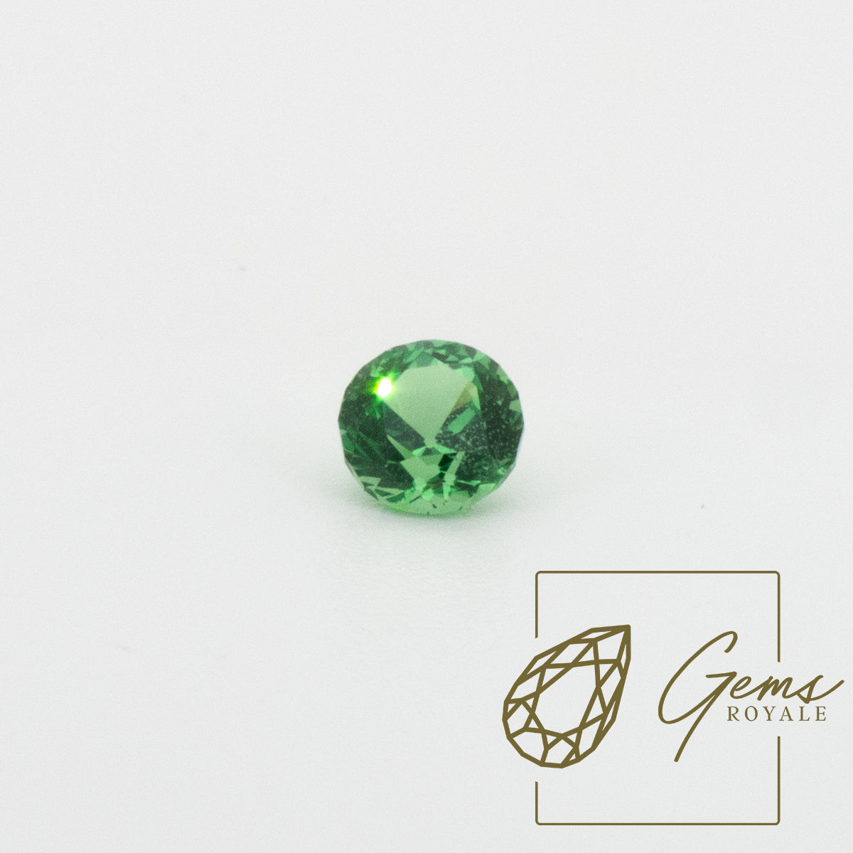 Brilliant Tsavorite garnet 0.58 ct