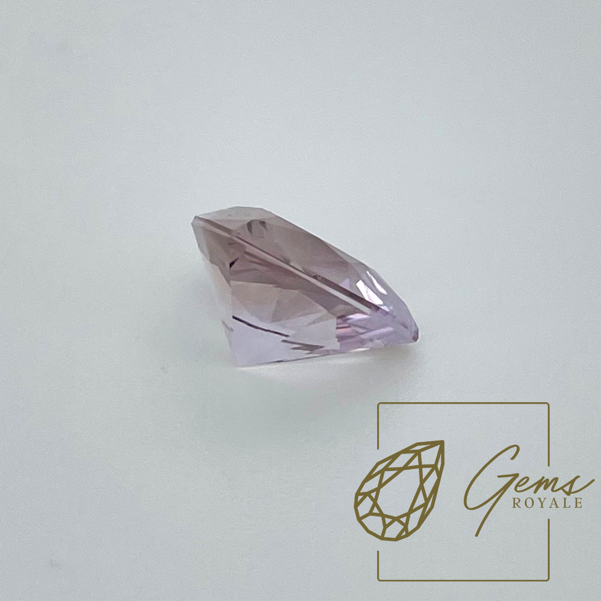 Trillion cut Amethyst, 3.93 carats