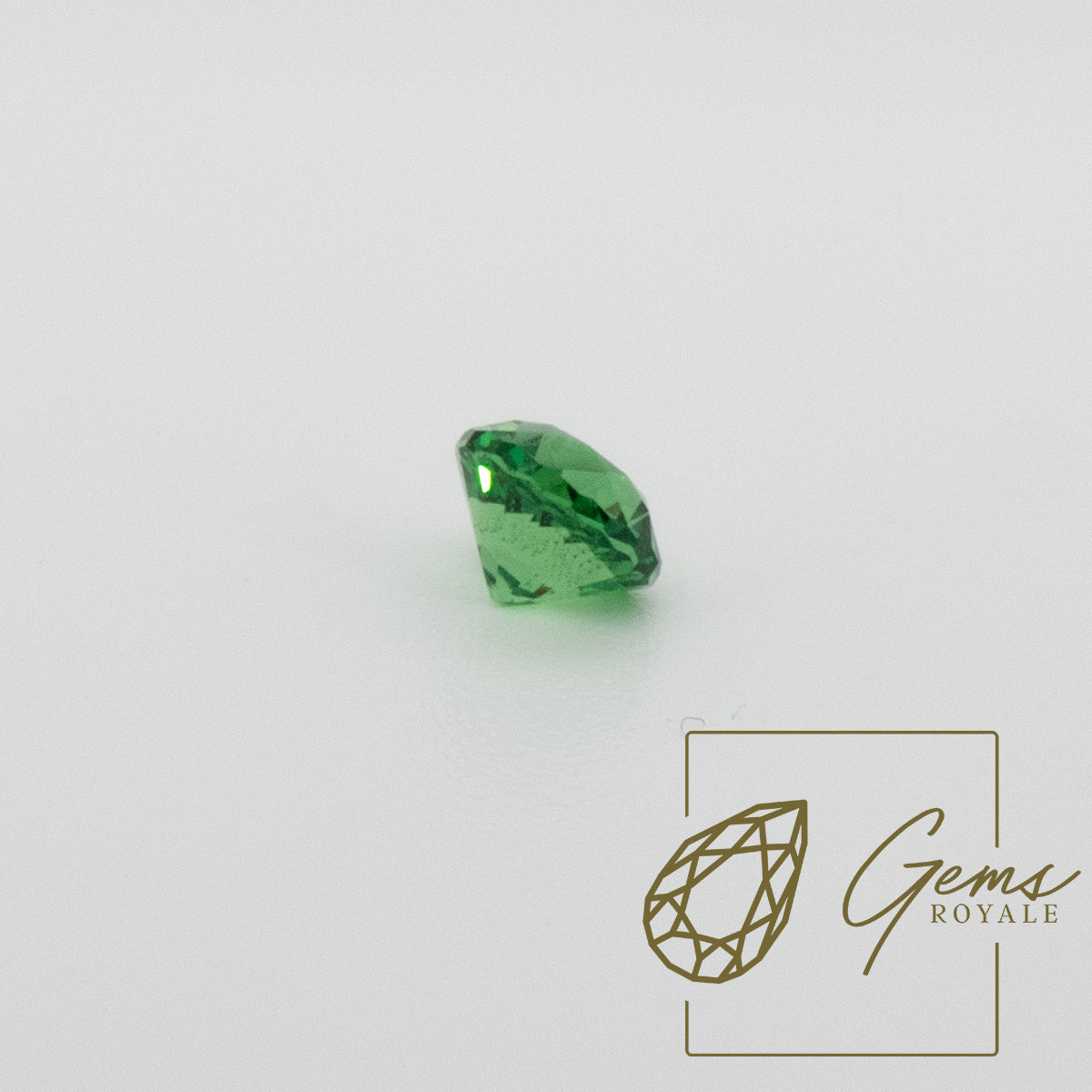 Brilliant Tsavorite garnet 0.58 ct