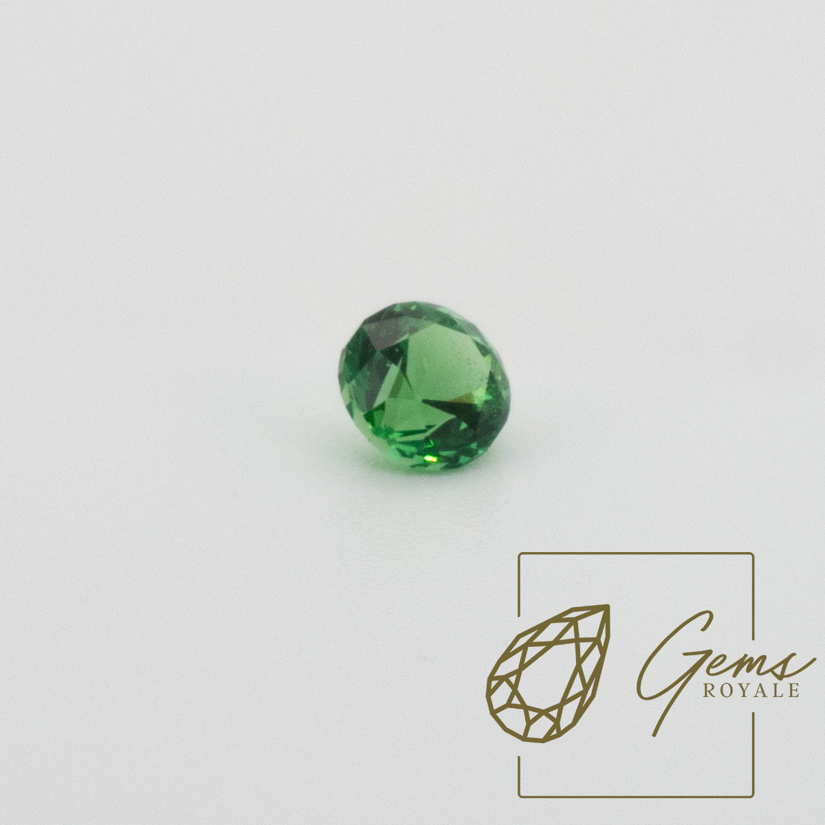 Brilliant Tsavorite garnet 0.58 ct