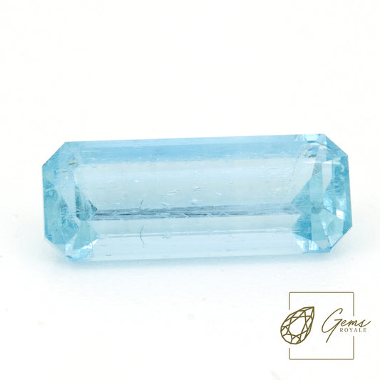 Emerald cut Aquamarine 2.47 ct