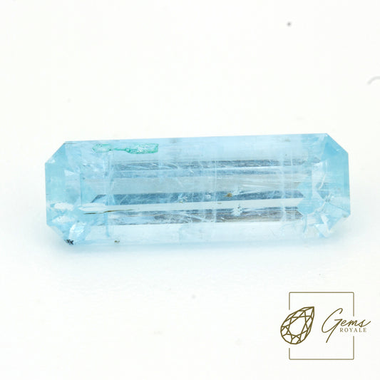 Emerald cut Aquamarine 2.37 ct