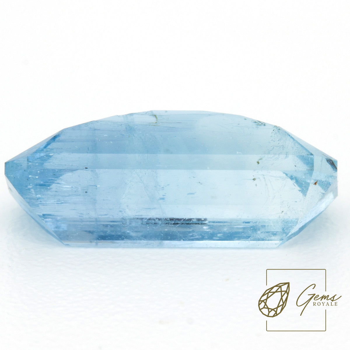 Pixel cut Aquamarine 1.83 ct