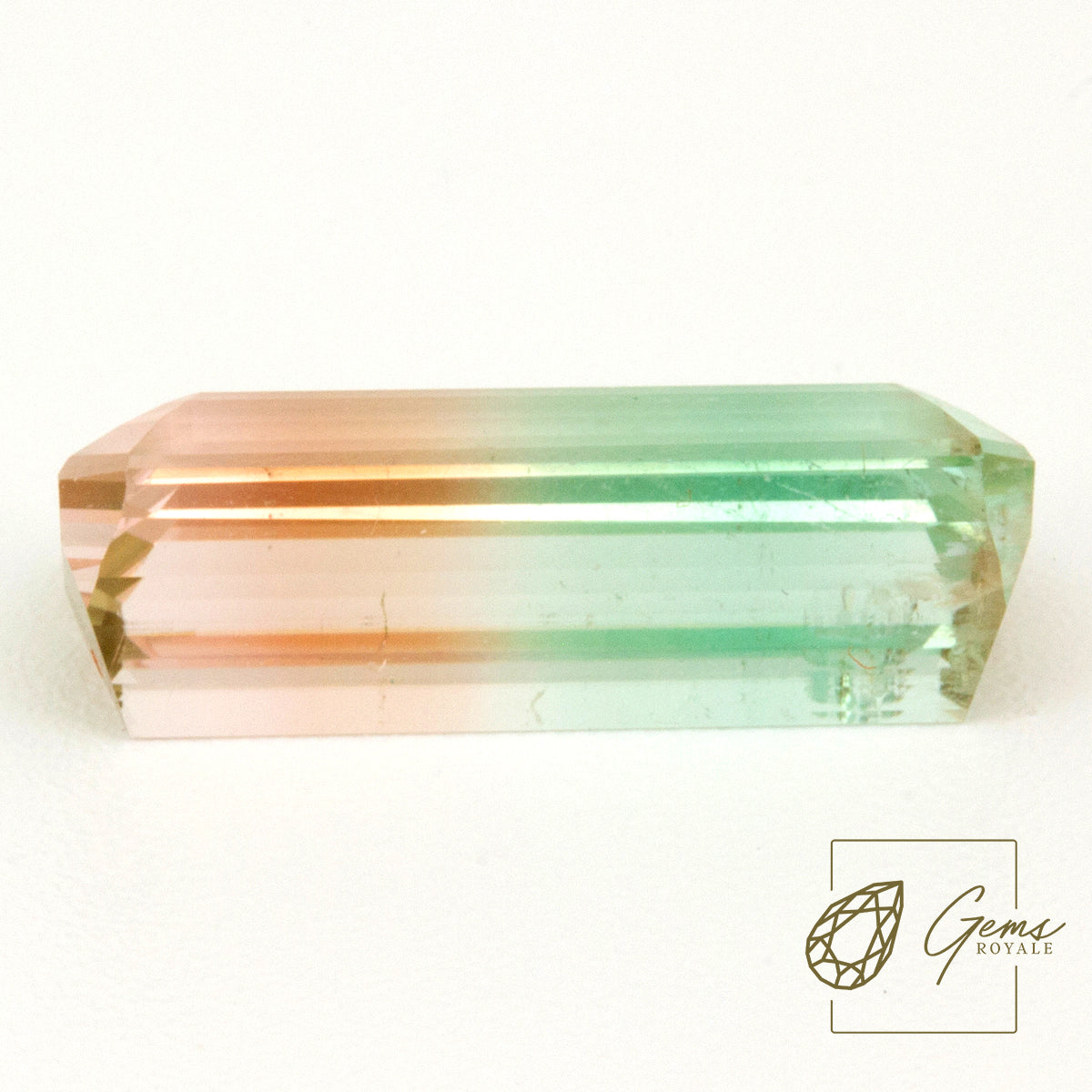Emerald cut Tourmaline 5.76 Ct