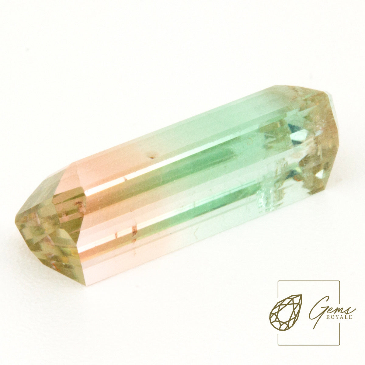 Emerald cut Tourmaline 5.76 Ct