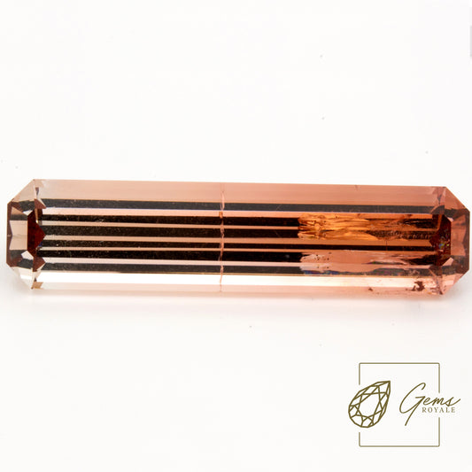 Emerald cut Tourmaline 46.83 Ct