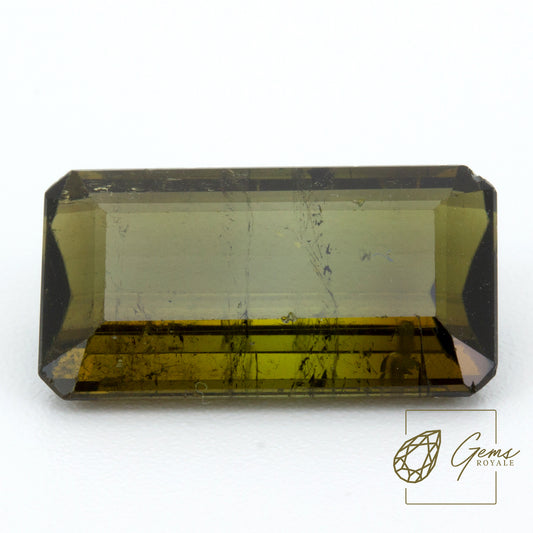 Emerald cut Tourmaline 7.31 Ct