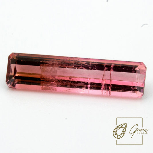 Emerald cut Tourmaline 5.12 Ct