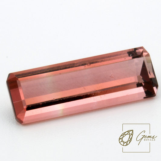 Emerald cut Tourmaline 5.60 Ct