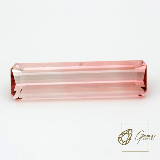 Emerald cut Tourmaline 5.32 Ct