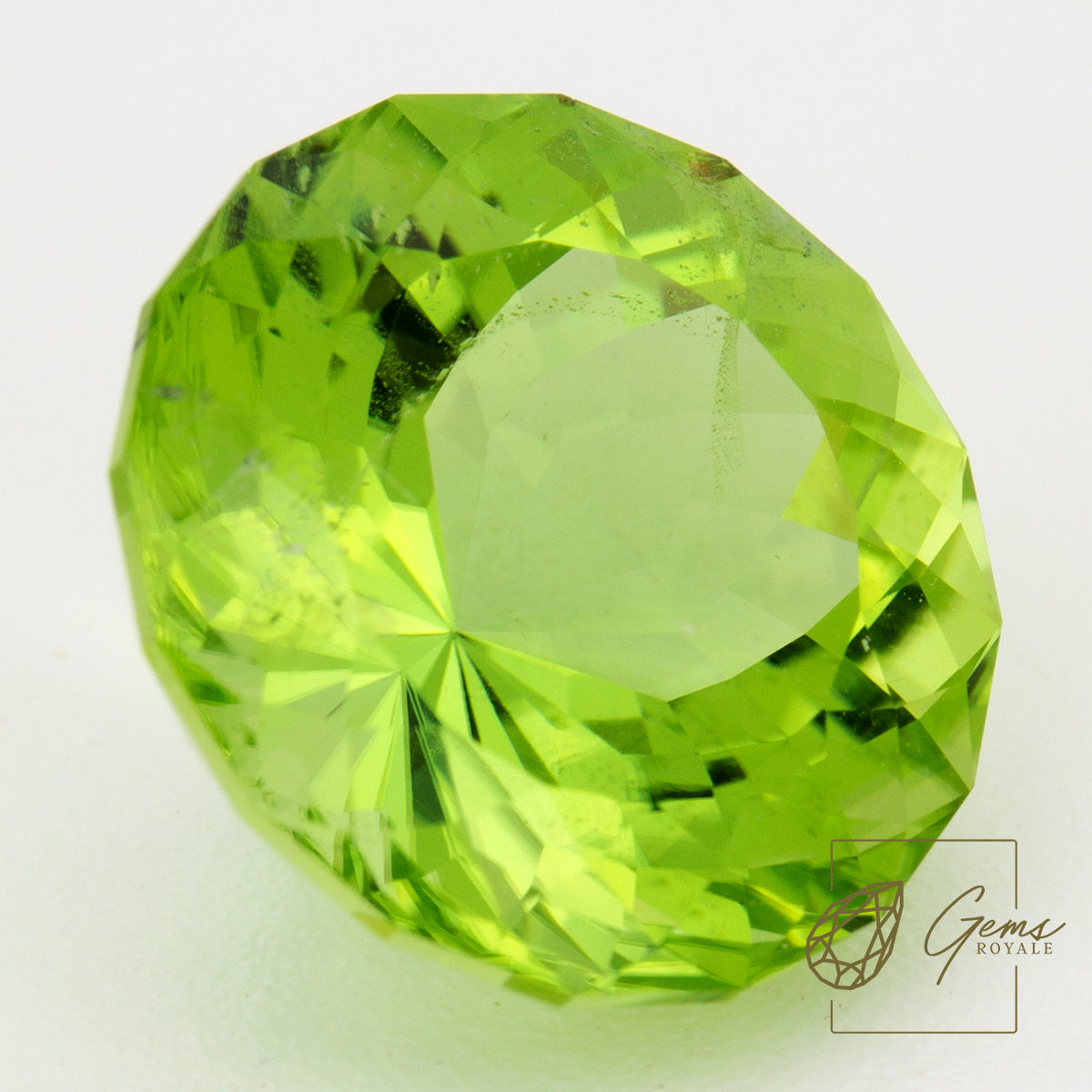 Portuguese cut Peridot 8.12 Ct