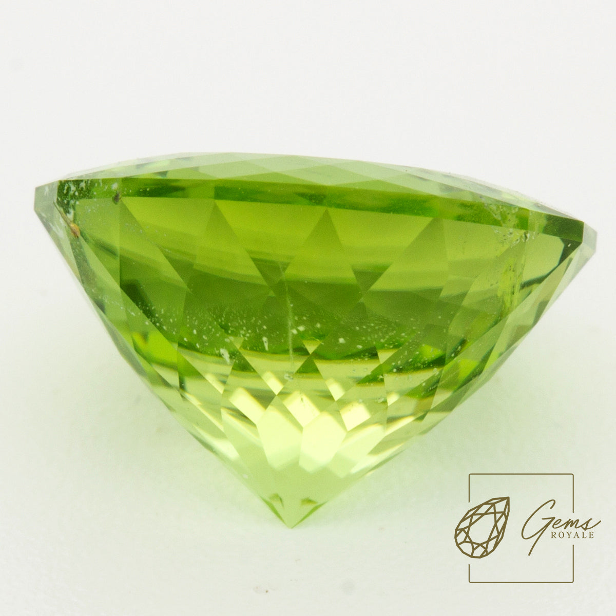 Portuguese cut Peridot 8.12 Ct