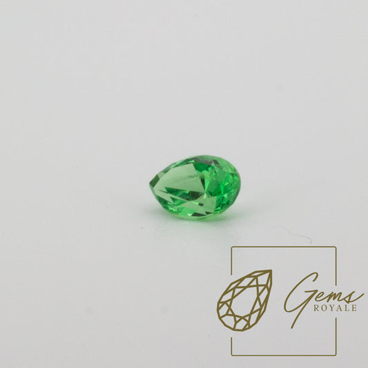 Pear cut Tsavorite garnet 0.93 ct