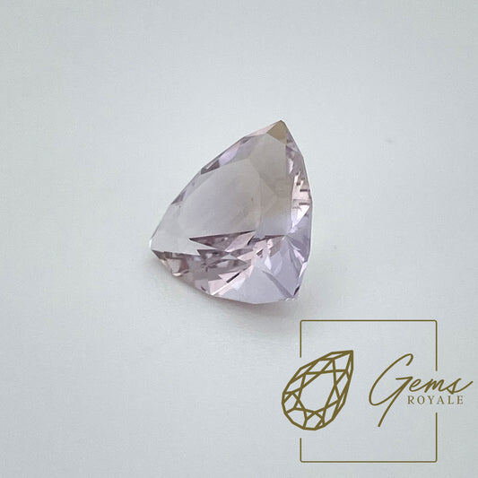 Trillion cut Amethyst, 3.93 carats