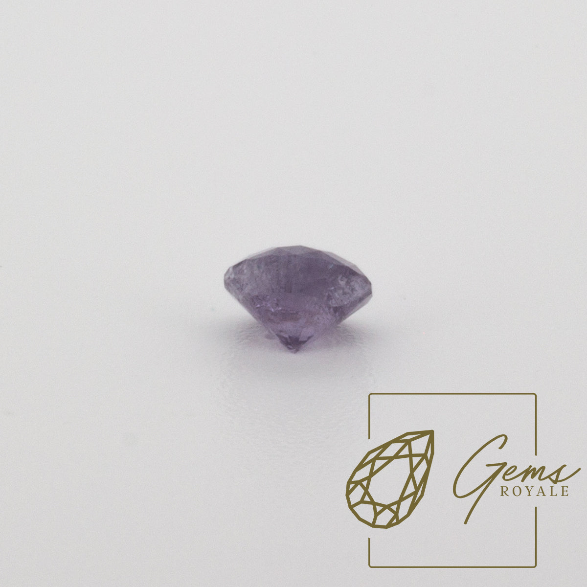 Round cut purple Spinel, 0.85 ct